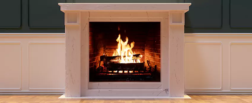 Decorative Electric Fireplace Installation in Stoneham, Massachusetts