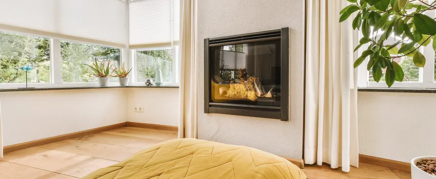 Residential Fireplace Ceramic Glass Installation in Stoneham, MA