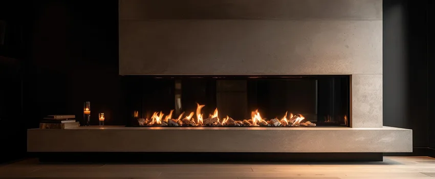 Gas Fireplace Ember Bed Design Services in Stoneham, Massachusetts