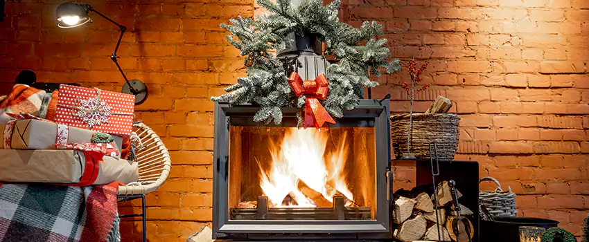 Travis Industries Linear Gas Fireplace Installation in Stoneham, Massachusetts
