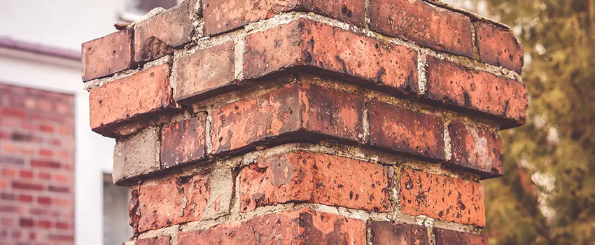Cracked Chimney Bricks Repair Cost in Stoneham, Massachusetts